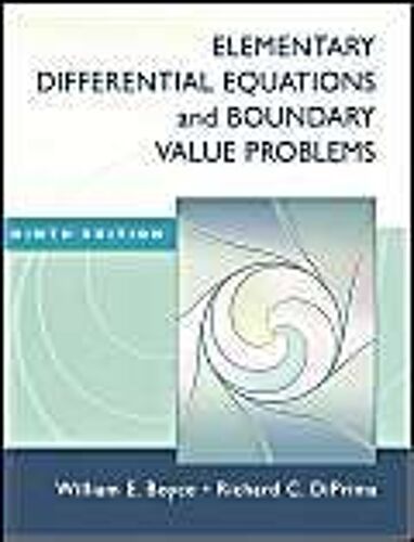 Elementary Differential Equations And Boundary Value Problems [With Web Registration Card]