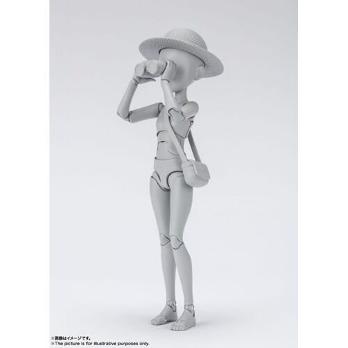 S.H. Figuarts Figurine Body Chan Ken Sugimori Edition Dx Set (Gray Co