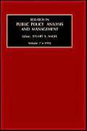 Research In Public Policy Analysis And Management