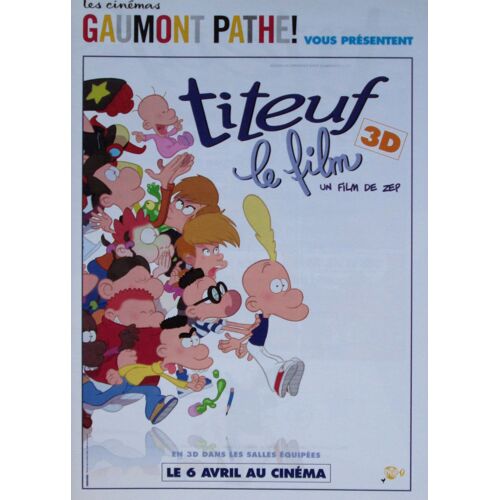 Livret  Promotionnel   Titeuf Le Film _ Zep