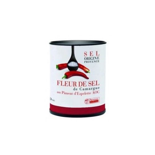 Fleur De Sel De Camargue Au Piment D'espelette Bio *