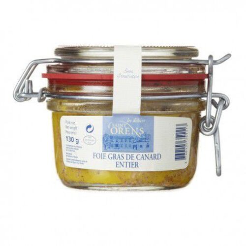 Foie Gras De Canard Entier Des Landes, 130gr