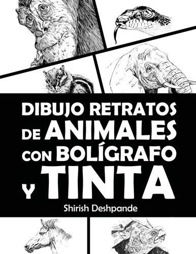 Dibujo Retratos De Animales Con Bolígrafo Y Tinta