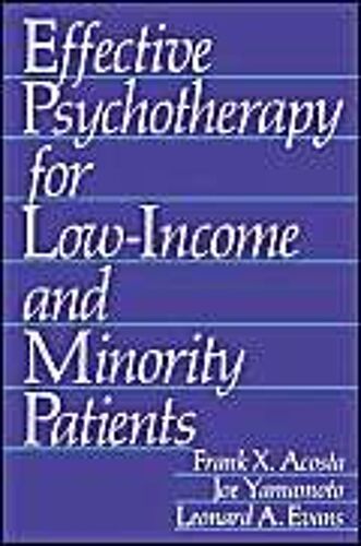 Effective Psychotherapy For Low-Income And Minority Patients