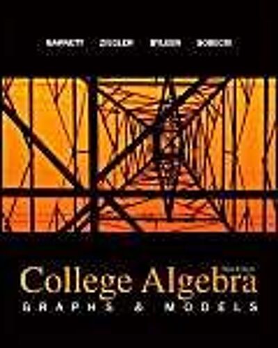 Combo: College Algebra: Graphs & Models With Aleks User Guide & Access Code 1 Semester