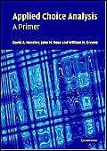 Applied Choice Analysis