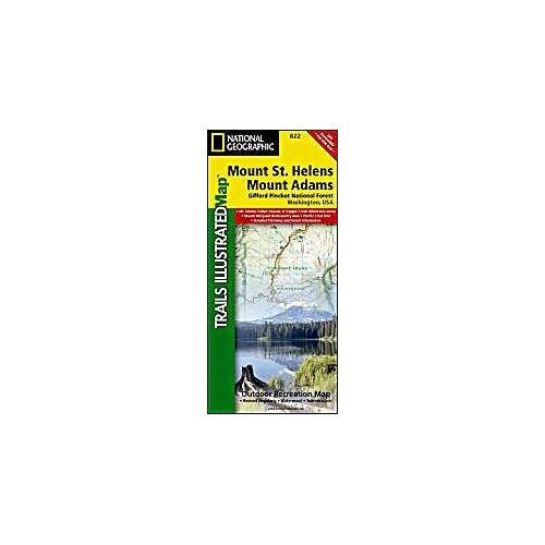 Mount St. Helens, Mount Adams Map [Gifford Pinchot National Forest]