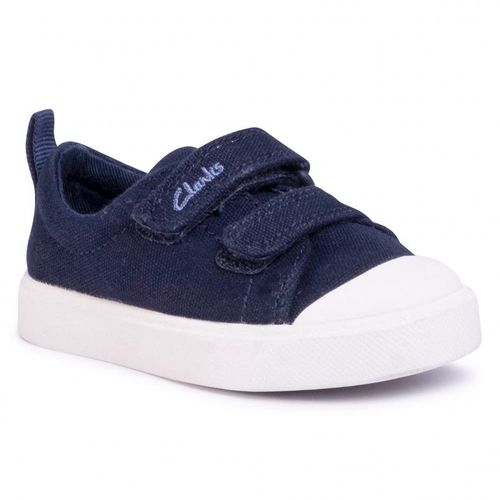 Baskets Clarks City Bright T 261490877 Bleu Marine