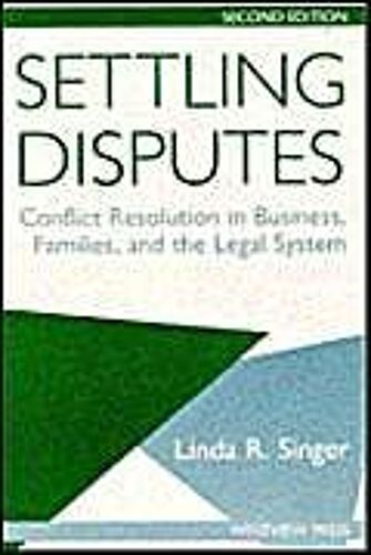 Settling Disputes