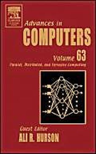 Advances In Computers: Parallel, Distributed, And Pervasive Computing