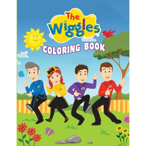 Thë Wígglës Coloring Book: Amazing Drawings - All Characters Thë Wígglës World For Kids And Adults