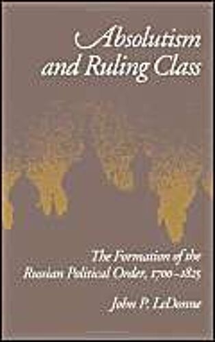 Absolutism And Ruling Class