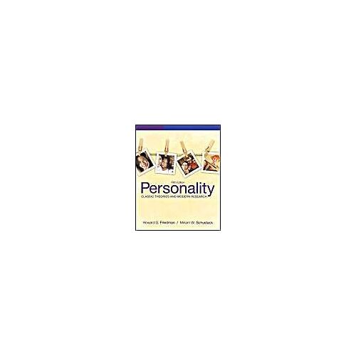 Personality: Classic Theories And Modern Research (5th Edition) (Mypsychkit Series)
