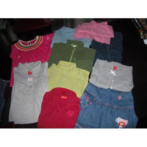 Méga Lot De 10 Vêtements Fille 8 Ans Automne/Hiver Comme Neufs
