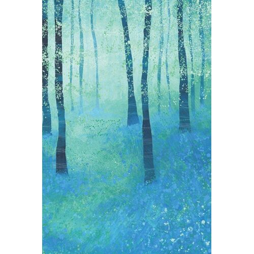 Notes: A Blank Lined Journal With Bluebell Woods Cover Art