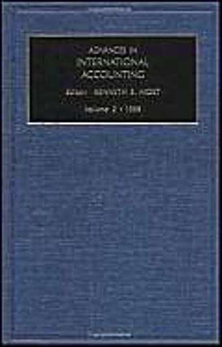 Advances In International Accounting: V. 2