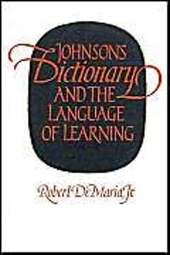 Johnson's Dictionary And The Language Of Learning