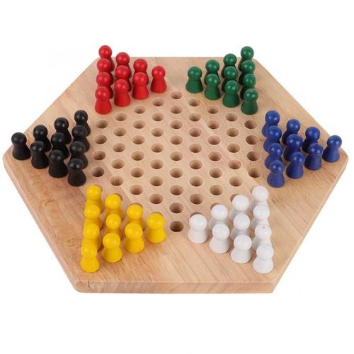 Jeu De Dames En Bois Pour Enfants, Jeu Éducatif, Classique, Chinois, En Famille, Stratégie