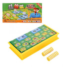 Jeu D'échecs Mini Internationaux Portables Pliants Magnétiques En Plastique, Jeu De Dames Chinoises, Jouets Pour Enfants, 1 Ensemble