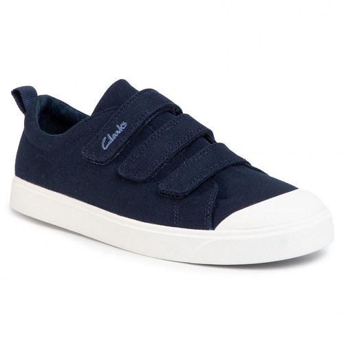 Baskets Clarks City Vibe K 261491147 Bleu Marine