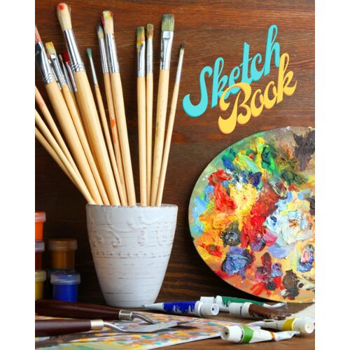 Sketch Book: Blank Paper Sketch Your Artwork /Blank White Paper Drawing Your Dream / Painting / Composition Notebook For Kids