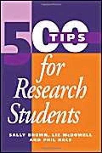 500 Tips For Research Students