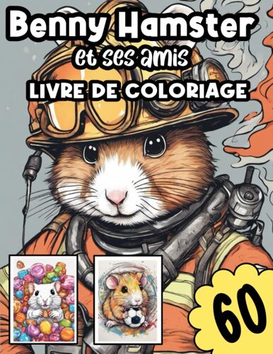 Benny Hamster Et Ses Amis: Livre De Coloriage: Superbe Livre De Coloriage De Hamsters Avec Benny Et Le Monde Fantastique Des Hamsters !