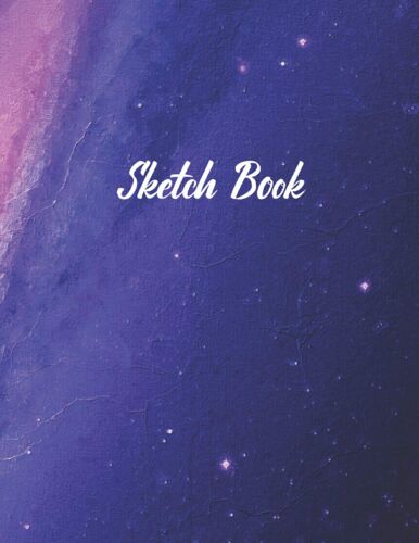Sketch Book: Sketchbook For Drawing, Galaxy, Painting Writing, Doodling Or Sketching ( Premium Abstract Cover Vol 13...)