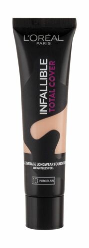 35g Loréal Paris Infaillible Couverture Totale, 10 Porcelaine, Maquillage 