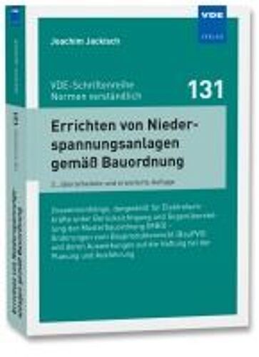 Errichten Von Niederspannungsanlagen Gemäß Bauordnung