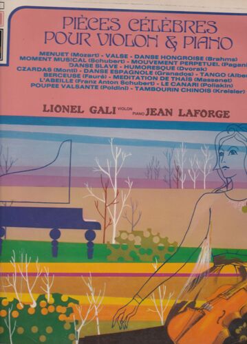 Pieces Celebres Pour Violon Et Piano.