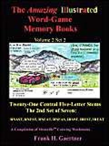 The Amazing Illustrated Word Game Memory Books Volume 2, Set 2
