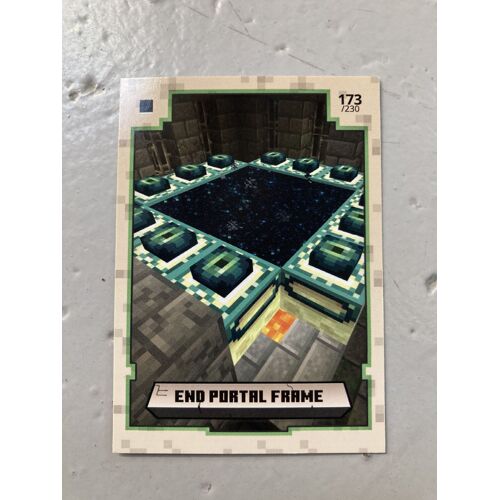 (234) Carte Panini N°173 Minecraft