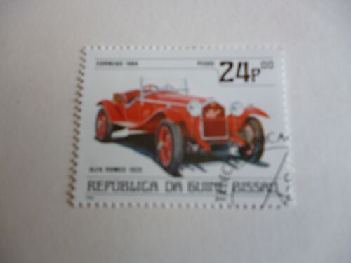 Timbre "Guinée Bissau 1984: Alfa Romeo 1929".