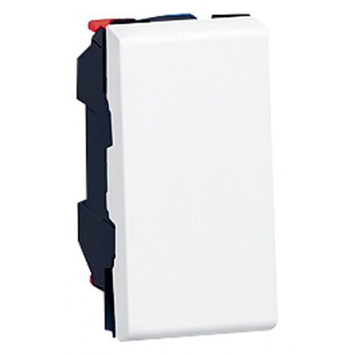 Poussoir étroit Mosaic, LEGRAND, blanc