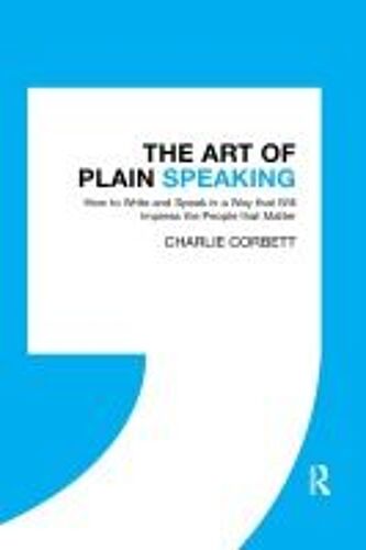 The Art Of Plain Speaking