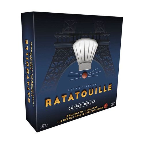 Ratatouille - Coffret Collector Blu-Ray 3d + Blu-Ray + Dvd + Livre De Recettes