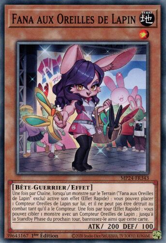 Yu Gi Oh Mp24 Fr343 Fana Aux Oreilles De Lapin