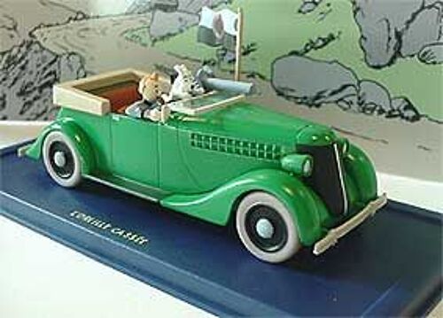 Tintin Voiture Atlas Cabriolet Vert  Réf: 2 118 008-Atlas
