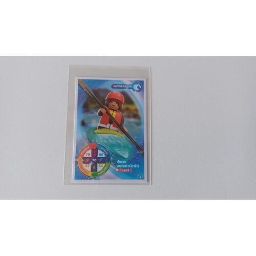 Carte Carrefour Playmobil 2021 Le Monde Du Sport Canoé Kayak 49