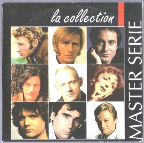 Cd Collector Master Serie 9 Titres Johnny Hallyday Claude François Nino Ferrer Edith Piaf Tres Rare