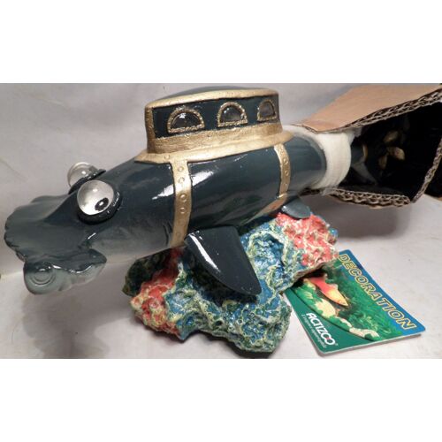Figurine Sous Marin Requin Pour Aquarium