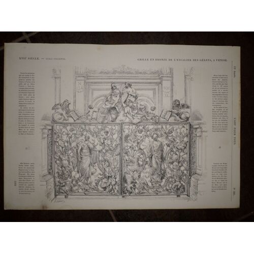 Lot De 90 Gravures De 1863 ? 1881 Sur L'art Du Fer, Ferronerie, Serrurerie