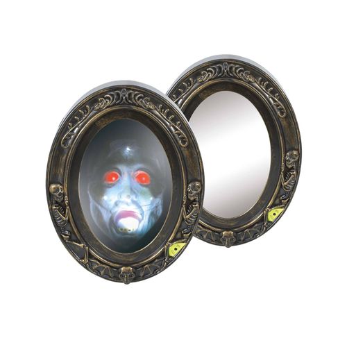 Faux Miroir Sonore Et Lumineux Halloween