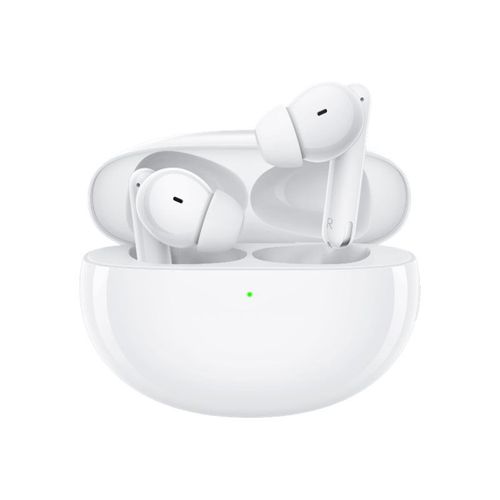 OPPO Enco Free2 Blanc - Ecouteurs Sans Fil, Réduction active du bruit jusquà 42 dB, Appels ultra clairs, Co-calibrés avec Dynaudio, Autonomie jusquà 30h
