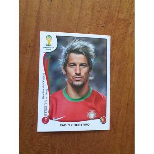 Image Panini 2014 Fifa World Cup Brésil N°513 Fabio Coentrão -Portugal-
