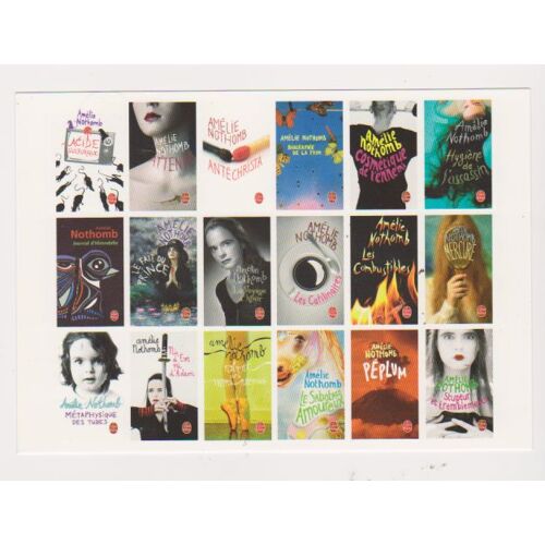 Carte Postale Amelie Nothomb