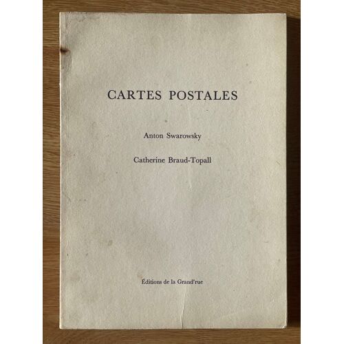 Cartes Postales, Anton Swarowsky (Photographies), Catherine Braud-Topall (Textes)‎, 20 Photos Inédites D’Anton Swarowsky