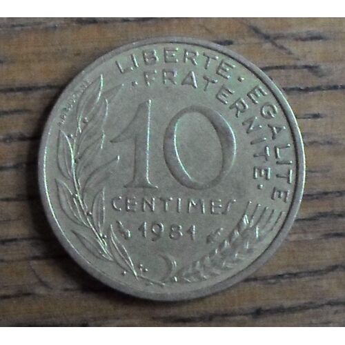 France 10 Centimes 1981