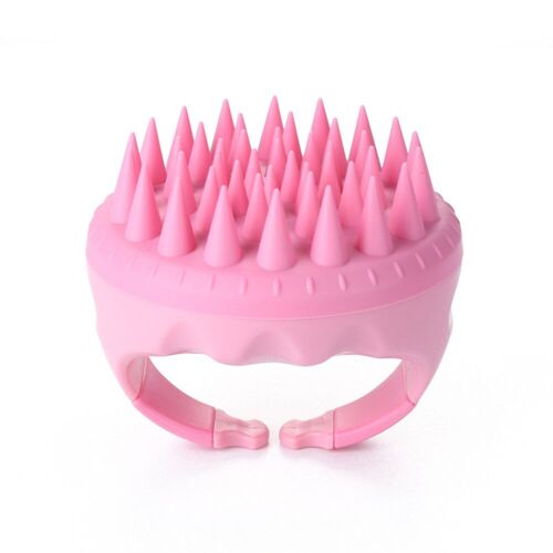 Brosse À Shampoing En Silicone Pour Femmes, Brosse À Main, Masseur De Cuir Chevelu, Brosse À Cheveux Secs Et Humides, Brosse En Caoutchouc Pour Le Nettoyage Des Poils D'Animaux